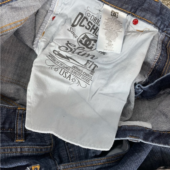 DC Slim Denim Jeans Size 34 - Picture 8 of 9